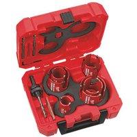Milwaukee BIG HAWG 10-Saw Multi-Material Holesaw Set (971GE)