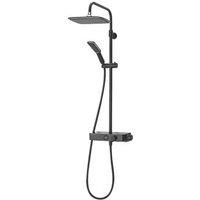 Triton HP/Combi Flexible Exposed Matt Black Thermostatic Mixer Diverter (971JK)