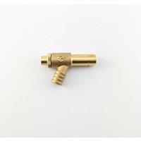 Tesla Compression/Press-Fit/Push-Fit/Solder Ring Extended Tail Drain-Off Cocks 15mm 5 Pack (971RE)