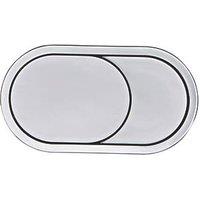 Dual-Flush Oval Button Chrome (971RM)