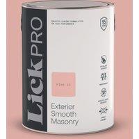 LickPro 5Ltr Smooth Pink 13 Masonry Paint (971TM)