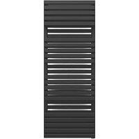 Terma 1185mm x 450mm 2728BTU Black Flat Electric Towel Radiator (972HR)