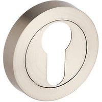 Smith & Locke Euro Escutcheon (Single) Brushed Nickel 50mm (972HY)