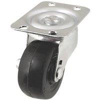 Essentials Heavy Duty Swivel Castors 50mm Black 4 Pack (972KH)