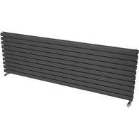 Ximax Fortuna 584mm x 1800mm 6249BTU Anthracite Horizontal Designer Radiator (972TP)
