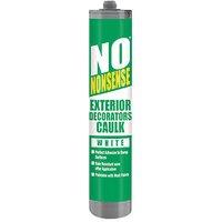 No Nonsense Exterior Decorators Caulk White 310ml (9735H)