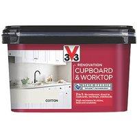 V33 2Ltr Cotton Satin Kitchen Cupboard Paint (973FW)