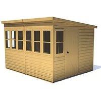 Shire 10' x 8' (Nominal) Pent Timber Potting Shed (973TJ)