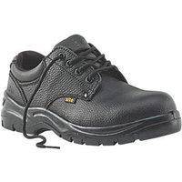 Site Coal Size 7 Black Steel Toe Cap Safety Shoes (97490)
