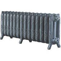 Arroll 470mm x 1154mm 4299BTU Cast Grey Cast Iron 3 Column Radiator (9749P)