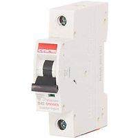 Contactum Defender 40A SP B Curve MCB (974HA)