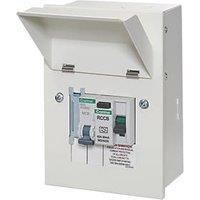 Crabtree Starbreaker 4-Module 2-Way Populated Shower Consumer Unit (974VF)