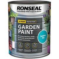 Ronseal 750ml Summer Sky Matt Garden Paint (9755P)