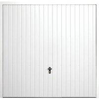 Gliderol Vertical 7' x 7' Non-Insulated Framed Steel Up & Over Garage Door White (975FR)