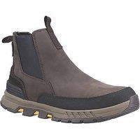Amblers 263 Size 12 Brown Water-Resistant Steel Toe Cap Safety Dealer Boots (975KE)
