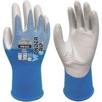 Wonder Grip WG-522W Bee-Tough Gloves Blue/White Large (975VJ)