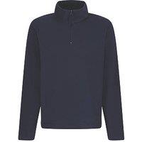 Regatta Micro Zip-Neck Fleece Dark Navy 3X Large 50" Chest (976GV)