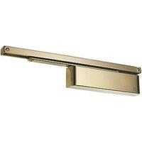 Rutland TS.11204 Fire Rated Cam-Action Overhead Door Closer Polished Brass (977HA)
