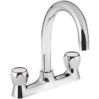 Bristan VAC2 DSM C MT Club Deck-Mounted Sink Mixer Chrome (977JE)