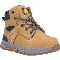 Amblers AS613 Elena Size 4 Womens Honey Water-Resistant Steel Toe Cap Safety Boots (977XP)