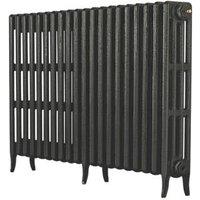 Arroll 760mm x 1114mm 5582BTU Pewter Cast Iron 4 Column Radiator (9782F)