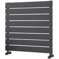 Ximax Oceanus 595mm x 600mm 1300BTU Anthracite Horizontal Designer Radiator (978TR)