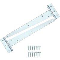 Smith & Locke Zinc-Plated Tee Hinges 300mm 2 Pack (978VE)