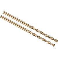 DeWalt Extreme Straight Shank Metal Drill Bits 2.5mm x 57mm 2 Pack (9794X)