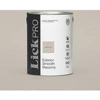 LickPro 5Ltr Smooth Beige 04 Masonry Paint (979FW)