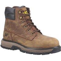 CAT Exposition Size 10 Pyramid Water-Resistant Steel Toe Cap Safety Boots (979KE)