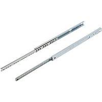Smith & Locke Zinc-Plated High Quality Metal Drawer Runners 246mm 2 Pack (9803R)
