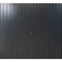 Gliderol Vertical 7' x 7' Non-Insulated Frameless Steel Up & Over Garage Door Anthracite Grey (980VR)