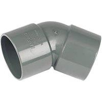 FloPlast Bends 135 Grey 40mm 5 Pack (98143)