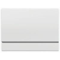 ETAL PVC End Bath Panel & Plinth 700mm White 2 Pack (981RL)