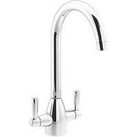 Streame by Abode Zermat Swan Dual-Lever Mono Mixer Chrome (982JM)