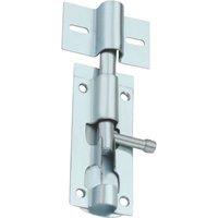 Smith & Locke Adjustable Barrel Gate Bolt Silver 76mm (982VE)