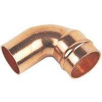 Flomasta Copper Solder Ring Equal 90 Elbow 22mm (98397)