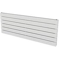 Ximax Oceanus Duplex 445mm x 1200mm 3120BTU White Horizontal Designer Radiator (983GL)