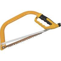 Roughneck 24tpi / 4tpi Wood/Metal/Plastic Bow Hacksaw with Spare Blade 12" (300mm) (9842X)