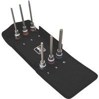 Wera 8740 C HF 2 Zyklop 1/2" Drive Hex-Plus Bit Socket Set 6 Pieces (984FW)