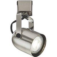Knightsbridge 1-Circuit Light Fitting for Track Lighting Brushed Chrome (984GA)