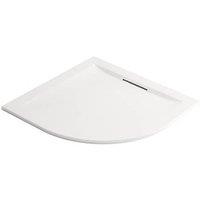 Mira Flight Level Safe Quadrant Shower Tray White 1000mm x 1000mm x 25mm (984PJ)