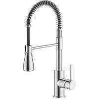 Seville Pull-Out Spray Mono Mixer Kitchen Tap Chrome (9863P)