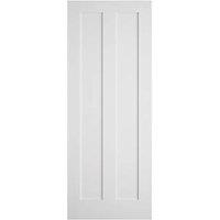 Primed White Wooden 2-Panel Shaker Internal Door 1981mm x 762mm (987FA)