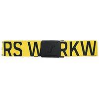 Snickers 9004 Logo Belt Yellow/Black 49" (987KC)
