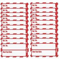 Scafftag Nanotag Inserts (Red) 20 Pack (987YU)