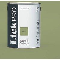 LickPro Max+ 5Ltr Green 18 Matt Emulsion Paint (988JY)