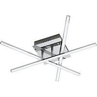 Eglo Lasana 1 LED Ceiling Light Chrome 5W 1500lm (988PL)