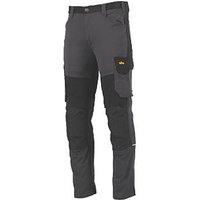 Site Evenson Multi-Pocket Stretch Trousers Grey/Black 30" W 32" L (988RV)