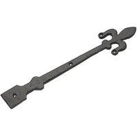 Hardware Solutions Antique Black FDL Hinge Front 300mm x 64mm (989KK)